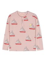 The Animals Observatory t-shirt Whistler en coton - Rose - thumbnail