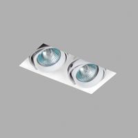 Led Spot wit verstelbaar IP23 227x143x123mm FALCON Trimless Faro