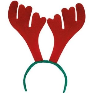 Rendier diadeem/haarband voor volwassenen kerstaccessoires