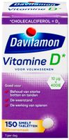 Davitamon Vitamine D 400IE Smelttabletten Citroen - thumbnail