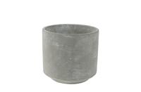 Bloempot Saar cement D12 H11 - Ts