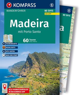 Wandelgids 5915 Kompass Wanderführer Madeira | Kompass