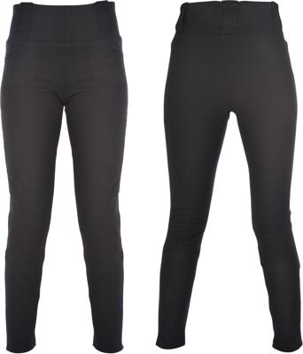 OXFORD Trousers s.legging ladies black 38 long