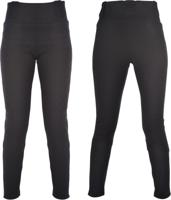 OXFORD Trousers s.legging ladies black 46 long