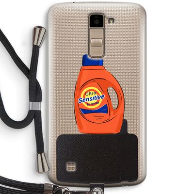 Ultra Sensitive: LG K10 (2016) Transparant Hoesje met koord