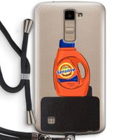 Ultra Sensitive: LG K10 (2016) Transparant Hoesje met koord