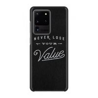 Never lose your value: Volledig geprint Samsung Galaxy S20 Ultra Hoesje