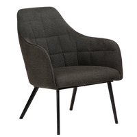 EMBRACE lounge stoel Danform zwart