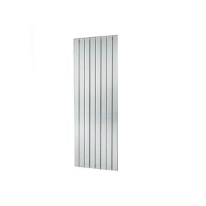 Plieger Cavallino Retto Enkel 7252987 radiator voor centrale verwarming Metallic, Zilver 1 kolom Design radiator