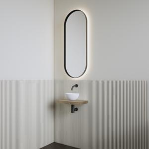 Fonteinset | BWS Leto | Planchet Ash Grey | Waskom Mat Wit