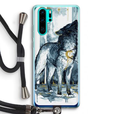 Bleeding Soul: Huawei P30 Pro Transparant Hoesje met koord