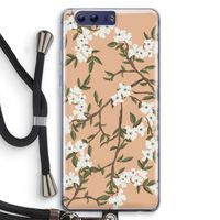Blossoming spring: Honor 9 Transparant Hoesje met koord