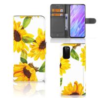 Hoesje voor Samsung Galaxy S20 Zonnebloemen Hoesje voor Samsung Galaxy S20 Zonnebloemen