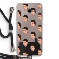 Ugly Cry Call: Samsung Galaxy J4 Plus Transparant Hoesje met koord