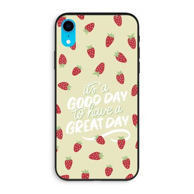 Don't forget to have a great day: iPhone XR Biologisch afbreekbaar hoesje
