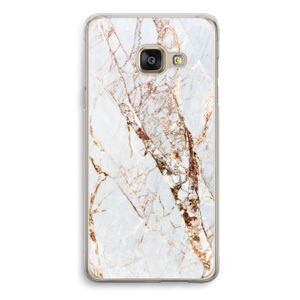 Goud marmer: Samsung Galaxy A3 (2016) Transparant Hoesje