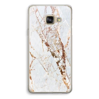 Goud marmer: Samsung Galaxy A3 (2016) Transparant Hoesje