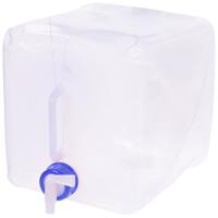 Basic Opvouwbare watertank 10l wit/blauw