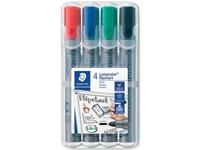 Staedtler lumocolor flipchartmarker (1x 4 stuks)