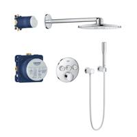 Grohe Smartcontrol Inbouw Mengkraan 2 Stralen Rond Chroom Grohe Smartcontrol Inbouw Mengkraan 2 Stralen Rond Chroom
