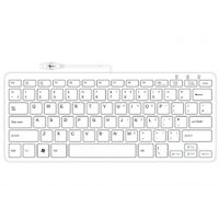 R-Go Tools R-Go Compact Toetsenbord, QWERTY (UK), wit, bedraad - thumbnail