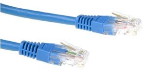 CAT6 UTP LSZH Patchkabel Blauw 2M IB9602