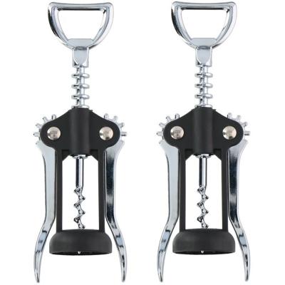 Alpina Kurkentrekker - 2x - 17 cm - met hefbomen - flesopener