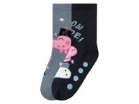 2 paar kinder sokken (31-34, Peppa Pig) - thumbnail