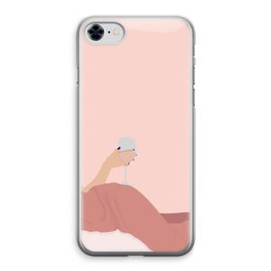 Wine: iPhone 8 Transparant Hoesje