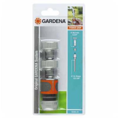 Gardena Compleet Aansluitset voor Tuinirrigatie - Gereedschapsvrij Snelkoppelingssysteem