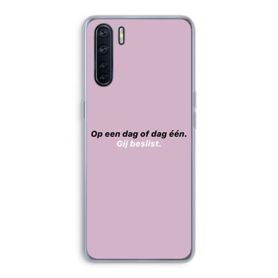 gij beslist: Oppo A91 Transparant Hoesje