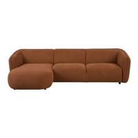 by fonQ Soft Hoekbank met Chaise Longue Links - Terra - thumbnail