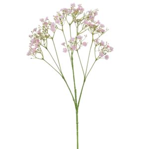 Kunstbloemen - Gipskruid/Gypsophila - takken - roze - 70 cm