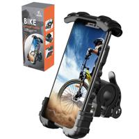 BikePro Universele Telefoonhouder Fiets - 360 graden Rotatie - GSM Houder - Geschikt voor Fiets, E-bike, Scooter, Motor