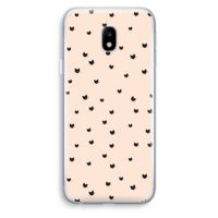 Kleine kattenkopjes: Samsung Galaxy J3 (2017) Transparant Hoesje