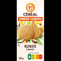 Cereal Zonder Suikers Kokos Smaak 3 x 4 Stuks 132 g bij Jumbo