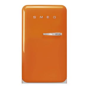 Smeg 50's Style combi-koelkast Vrijstaand 122 l E Oranje