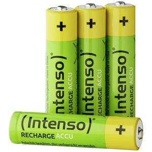 Intenso HR03 NiMH Energy Eco 1000mAh 4er Blister - Micro (AAA) - 1.000 mAh Oplaadbare batterij Nikkel-Metaalhydride (NiMH)