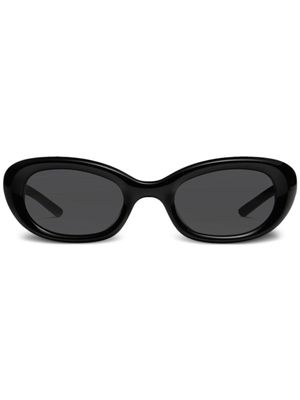 Gentle Monster lunettes de soleil Savage 01 à monture ovale - Noir