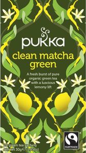 Clean matcha green bio