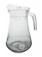Schenkkan Karaf Glas Glashelder 1,2 Liter Met Deksel