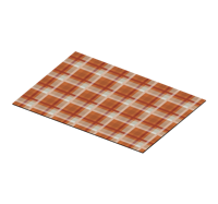 Geruite herfst placemats