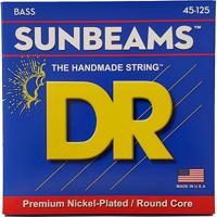 DR Strings NMR5-45 Sunbeam Medium 45-125 5-snarige basgitaarsnaren