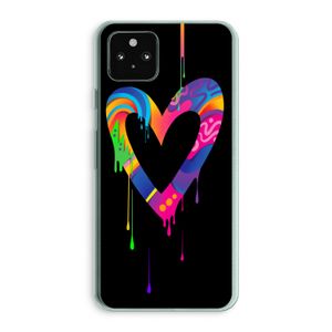 Melts My Heart: Google Pixel 5a 5G Transparant Hoesje