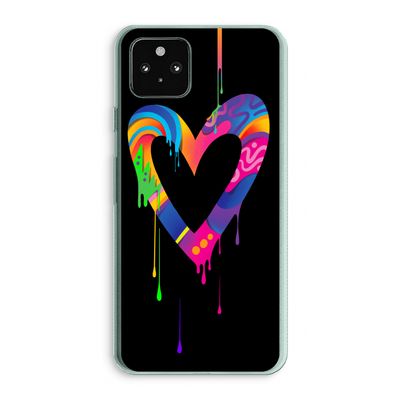 Melts My Heart: Google Pixel 5a 5G Transparant Hoesje