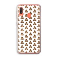 Poop emoji: Samsung Galaxy A20e Transparant Hoesje