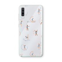 Dancing #3: Samsung Galaxy A70 Transparant Hoesje