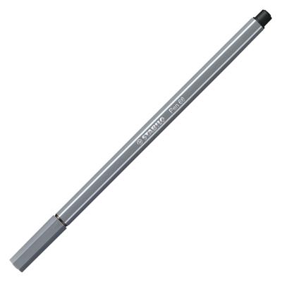 Stabilo pen 68 - viltstift - donker grijs (68/96)