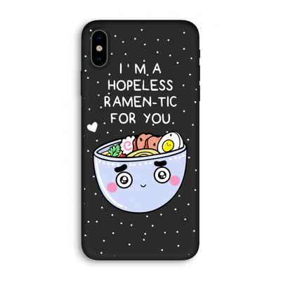 I'm A Hopeless Ramen-Tic For You: iPhone X Biologisch afbreekbaar hoesje