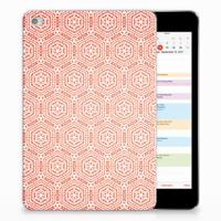 Apple iPad Mini 4 | Mini 5 (2019) Hippe Hoes Pattern Orange